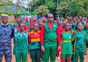LE premier ministre, Rimtalba Jean Emmanuel OUEDRAOGO avec les appelés à l'Immersion patriotique obligatoire 2026 à Koupéla