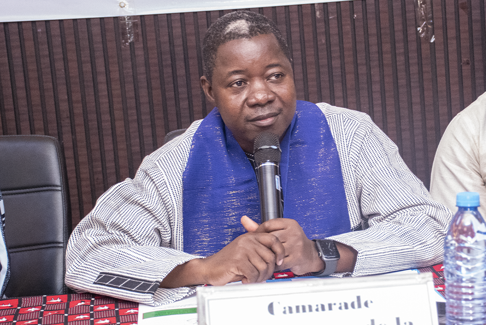 Gouverneur de la région de Yaadga, Thomas YAMPA à la Journée Internationale de la Jeunesse, à Ouahigouya, août 2026